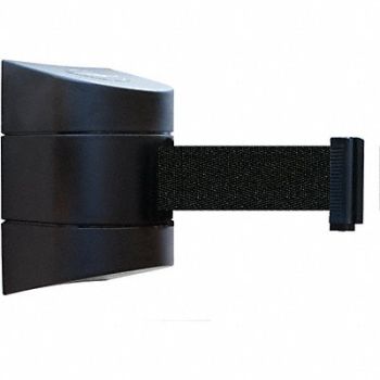 TENSABARRIER D0129 Belt Barrier Black Belt Color Black, 3ZDC5