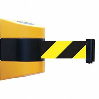 TENSABARRIER D0129 Belt Barrier Yellow Belt Yellow/Black, 3ZDF5