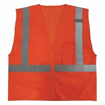 CONDOR High Visibility Vest Class 2 3XL Orange, 3ZDT1