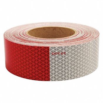 ORALITE Reflective Tape Truck/Trailer Red/White, 53TX85
