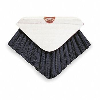 TOUGH GUY Baseboard Brush 5.375 in L Black, 1VAF2