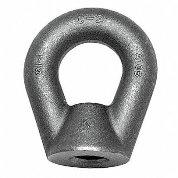 KEN FORGING Eye Nut BkOx Stl 1 -8 3 3/4in 1PK, 3ZGU8