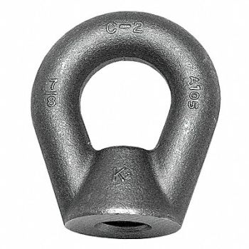 KEN FORGING Eye Nut BkOx Stl 1 1/2 -6 5 1/4in 1PK, 3ZGV1