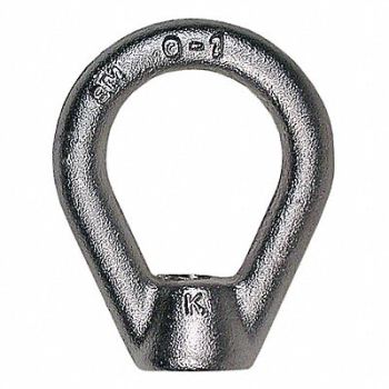 KEN FORGING Eye Nut 316 SStl 1/2 -13 2in 1PK, 3ZGZ3