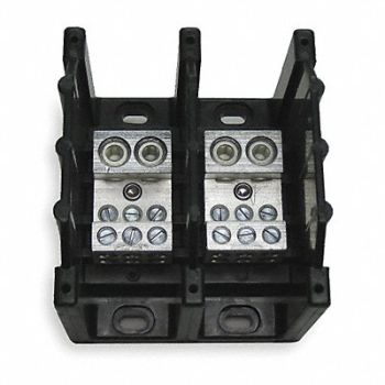 BUSSMANN Power Distr Block Al/Cu 600V AC/DC, 3ZJC7