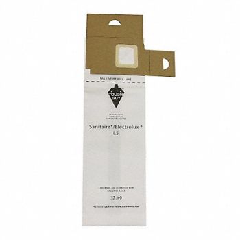 TOUGH GUY Vacuum Bag Paper 2-Ply Reusable PK5, 3ZJK9