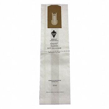 TOUGH GUY Vacuum Bag Paper 2-Ply Reusable PK25, 3ZJL9