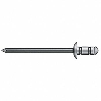 POP AVDEL Blind Rivet 1/8 Dia 0.375 L PK500, 3ZKG3