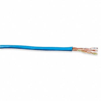 GENSPEED Data Cable Cat 5e 24 AWG 1000ft White, 5MD18