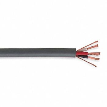 CAROL Bus Drop Cable 3 Cond 2AWG Gry 250ft, 4DPE4