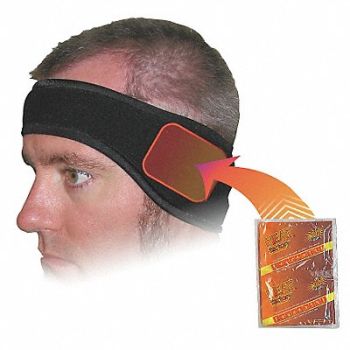 HEAT FACTORY Headband Black Universal, 3ZLA4