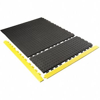 WEARWELL Mat Ramp Yellow 2 x 3ft. 3, 3ZLC3