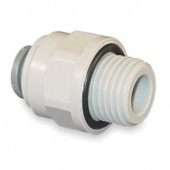 JOHN GUEST Adapter 3/8 In Tube OD PK10, 3ZLC6