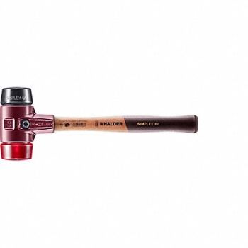 HALDER SIMPLEX Soft Face Hammer 4-3/8 lb 16 L, 3ZLL5