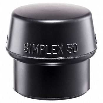 HALDER SIMPLEX Hammer Tip 2 3/8 In Medium Black, 3ZLL9