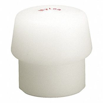 HALDER SIMPLEX Hammer Tip 2 3/8 In Hard White, 3ZLN8
