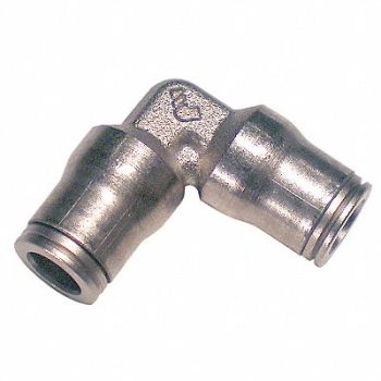 LEGRIS 90 Elbow Union 1/2 in Tube Brass, 3ZNL4