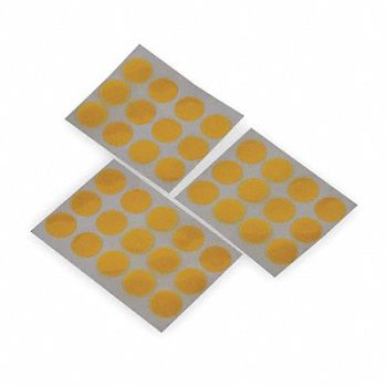 TAPECASE Film Tape 1 in x 1 in Amber 2.5 mil PK50, 16U720