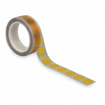 TAPECASE FilmTape 1.75inx1.75in Amber 2.5mil PK17, 16U727