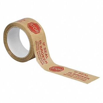 TAPECASE Carton Sealing Tape Red Hot Melt Resin, 15C750
