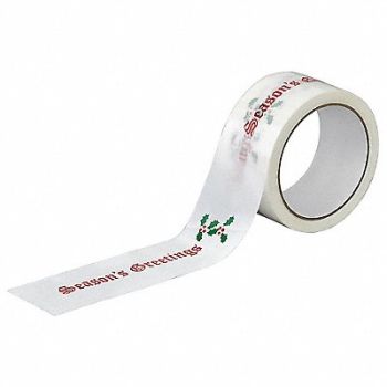 TAPECASE Carton Sealing Tape Red Hot Melt Resin, 15C765