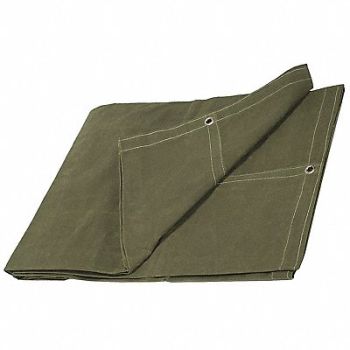GRAINGER APPROVED Tarpaulin Canvas Cut Size 20x30Ft, 3ZRW9