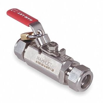 HAM-LET SS Ball Valve Tube x Tube 1 in, 3ZVR2