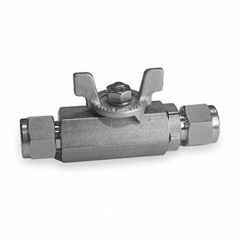 HAM-LET SS Ball Valve Tube x Tube 1/2 in, 3ZVT1