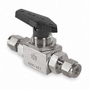 HAM-LET SS Ball Valve Tube x Tube 1/2 in, 3ZVT5