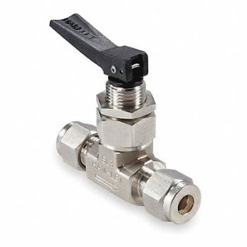 HAM-LET Brass Ball Valve Tube x Tube 1/4 in, 3ZVU8