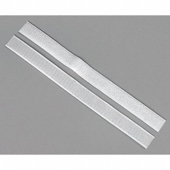 TAPECASE Hook and Loop 1x12 In White PK75, 16U753