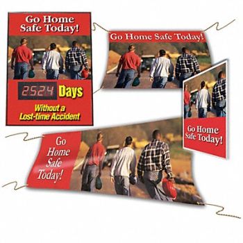 ACCUFORM Safety Kit Black Plastic Aluminum PK4, 3ZZV2