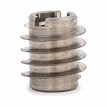 GRAINGER APPROVED Threaded Insert for Wood PK 10, 807TT2