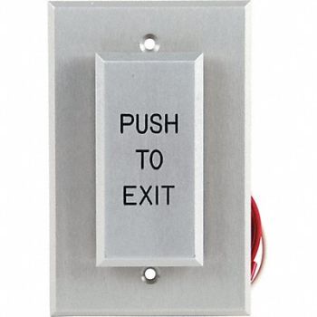 DORTRONICS Push to Exit Button 24VDC 3 W, 400A90