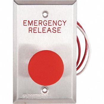 DORTRONICS Emergency Push Button 125VAC 2-3/4 W, 400A98