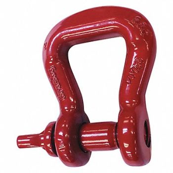 CROSBY Sling Shackle Screw Pin 1-1/2 Pin Dia, 400D76
