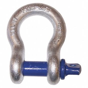 GRAINGER APPROVED Anchor Shackle 24 000 lb Work Load PK5, 400D98
