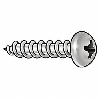 GRAINGER APPROVED ShtMtlScrw ScrwSz#12 18-8SS 3/4 L PK3000, 400K02