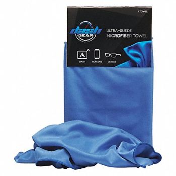 DASH GEAR Microfiber Cloth Blue 12 x 12 Size, 400K15