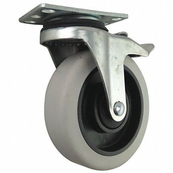 GRAINGER APPROVED Standard Plate Caster Swivel 400 lb., 400K28