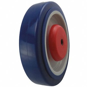 GRAINGER APPROVED PUR Tread on Plastic Core Wheel, 400K34