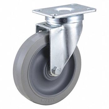 GRAINGER APPROVED Standard Plate Caster Swivel 325 lb., 400K44