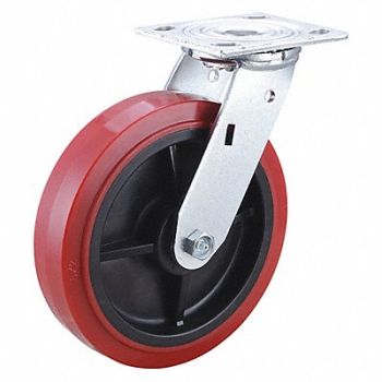 GRAINGER APPROVED Standard Plate Caster Swivel 900 lb., 400K56