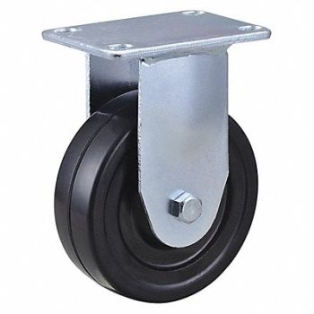 GRAINGER APPROVED NSF-Listed Plate Caster Rigid 165 lb., 400K58