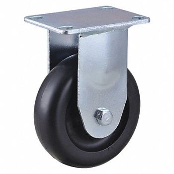 GRAINGER APPROVED NSF-Listed Plate Caster Rigid 275 lb., 400K60