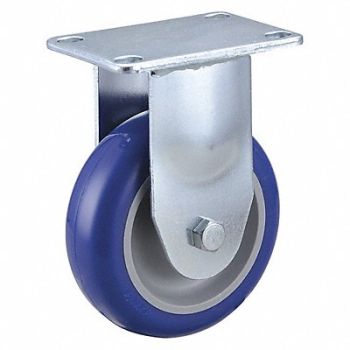 GRAINGER APPROVED NSF-Listed Plate Caster Rigid 275 lb., 400K64