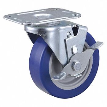 GRAINGER APPROVED Standard Plate Caster Swivel 195 lb., 400K67