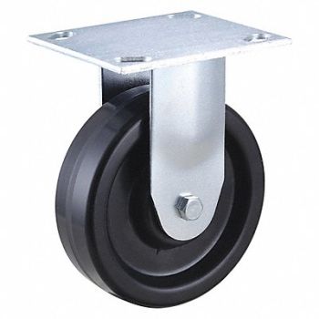 GRAINGER APPROVED NSF-Listed Plate Caster Rigid 450 lb., 400K74