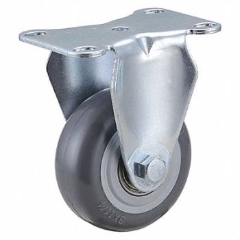 GRAINGER APPROVED Standard Plate Caster Rigid 250 lb., 400K78