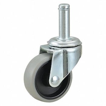 GRAINGER APPROVED Gen Purpose Friction-Ring Stem Caster, 400K81